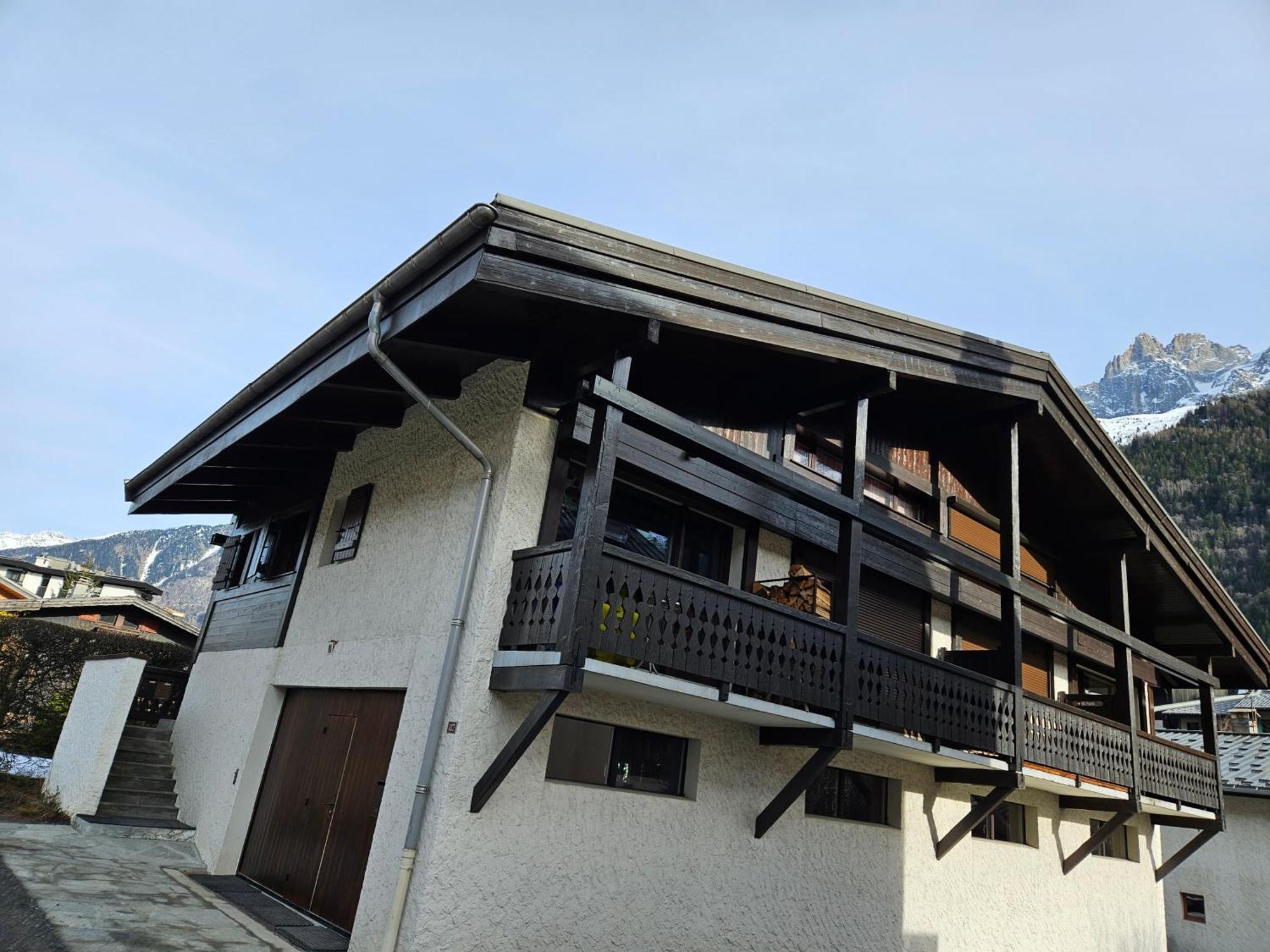 Les Fees Mer : Appart 150 M² Hypercentre Calme 10P Chamonix Exteriör bild