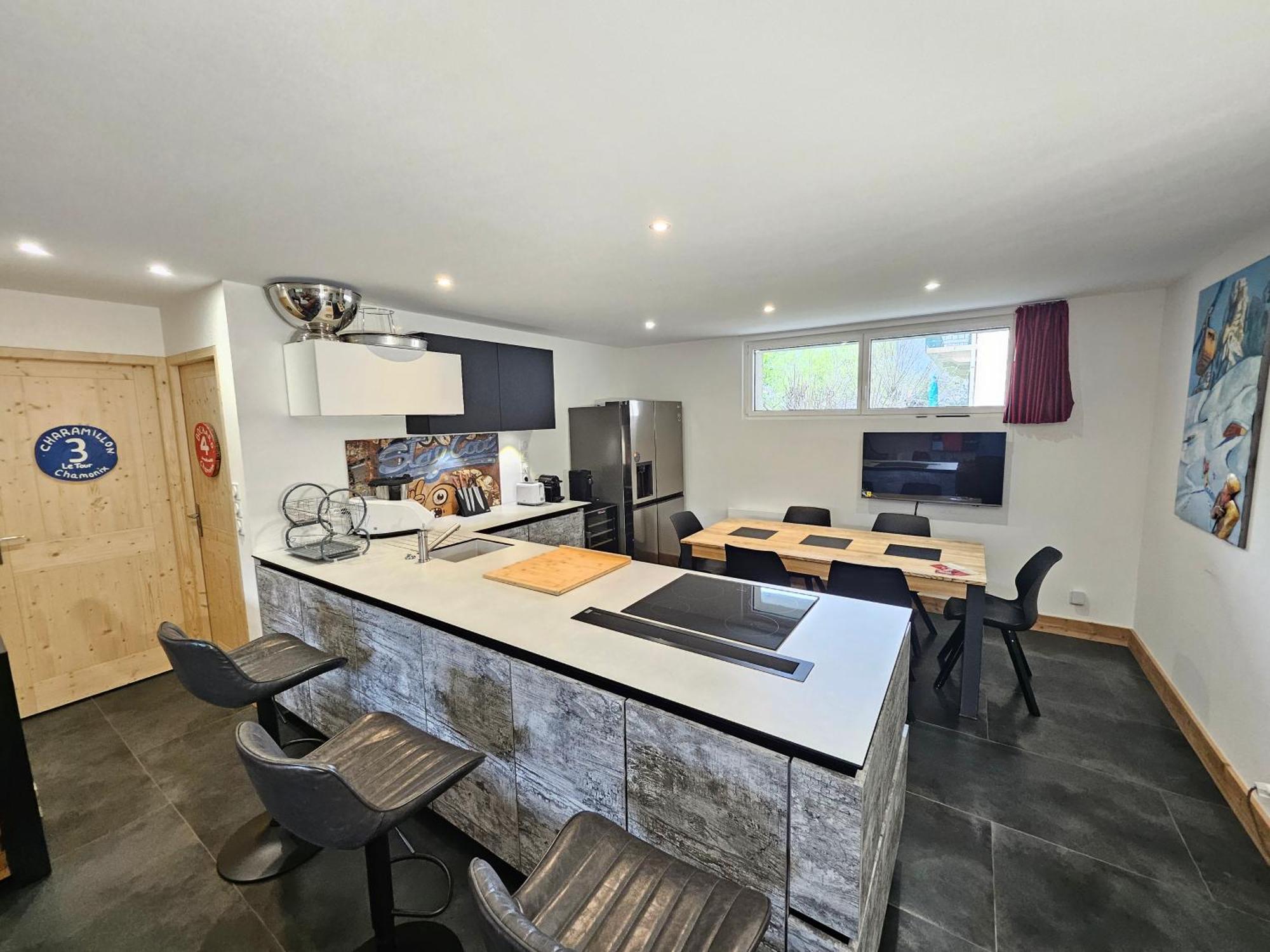 Les Fees Mer : Appart 150 M² Hypercentre Calme 10P Chamonix Exteriör bild