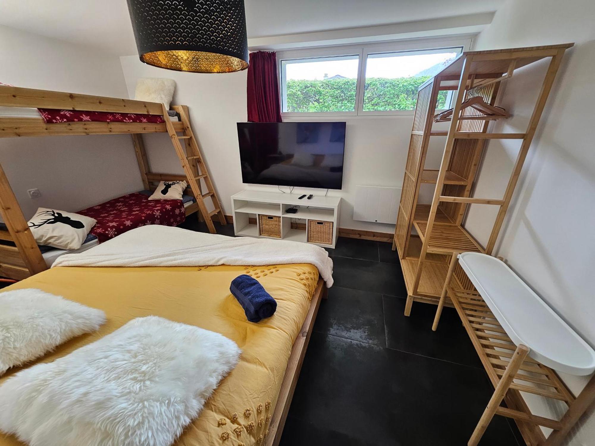 Les Fees Mer : Appart 150 M² Hypercentre Calme 10P Chamonix Exteriör bild