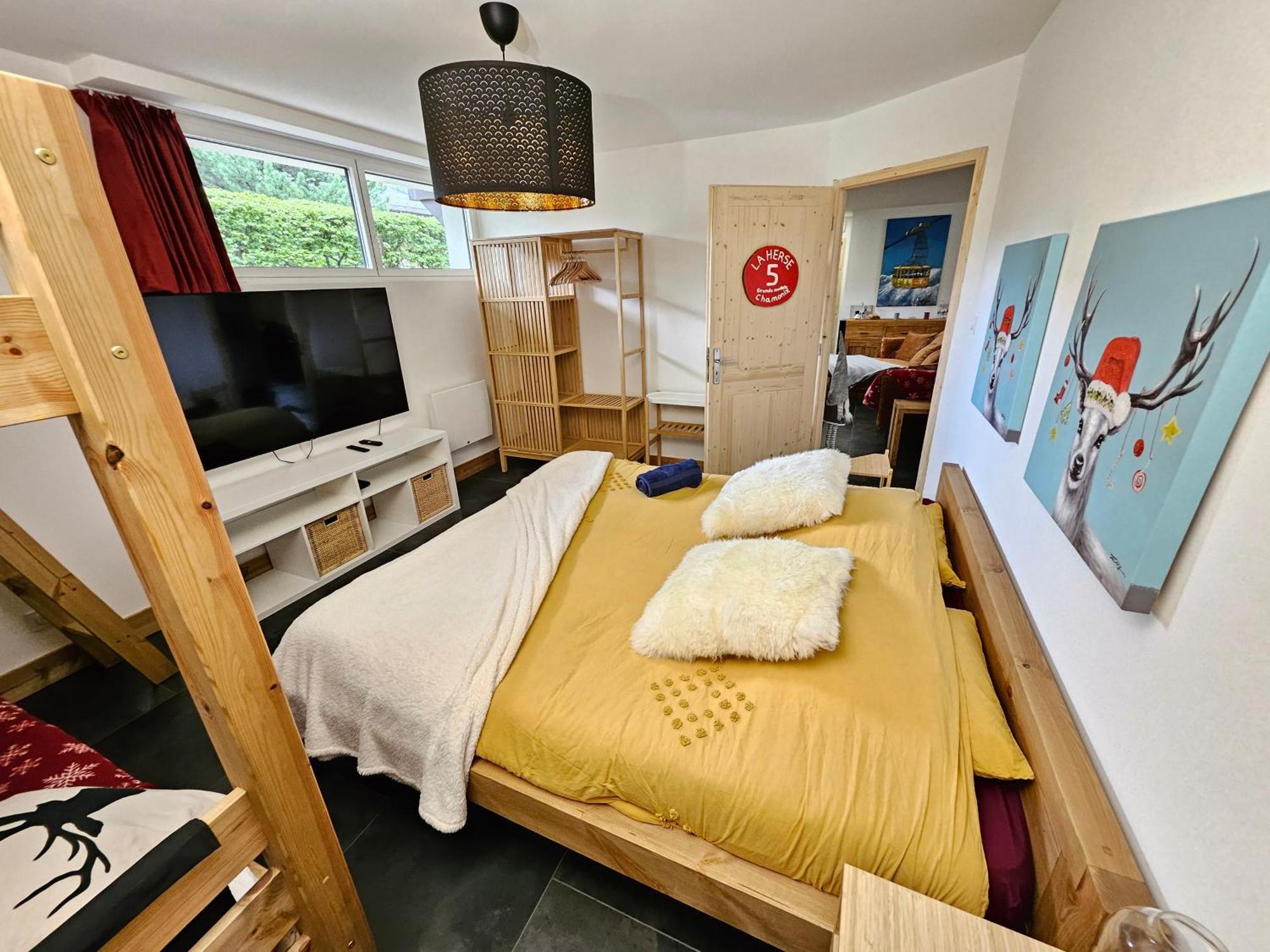 Les Fees Mer : Appart 150 M² Hypercentre Calme 10P Chamonix Exteriör bild